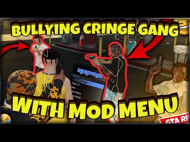 BULLYING CRINGE GANGS WITH ADMIN MENU (GTA 5 RP)