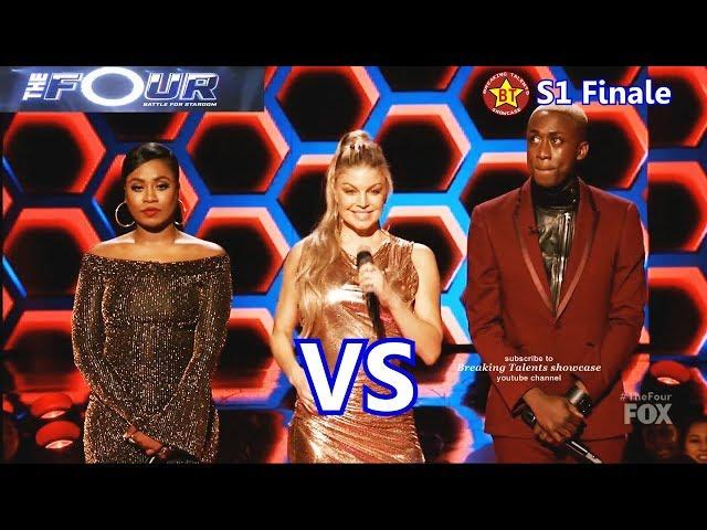 Candice Boyd vs Vincint -Candice sings I Have Nothing  Vincint Locked Out of Heaven  The Four Finale