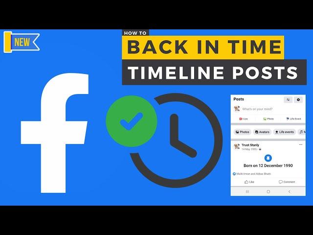 how to go back in Facebook Timeline to read old posts