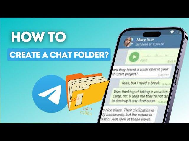 How to create a chat folder on Telegram?