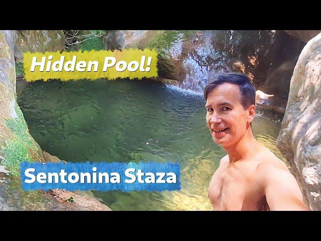 Swimming Spot 04: Hidden pool in Sentonina Staza