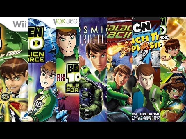 Ben 10 Videogame Evolution