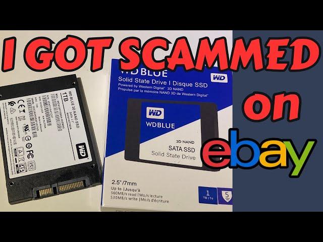 Western Digital scam drives are on eBay!