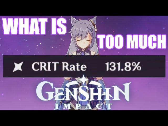 What's Up With the Crit Cap? (Genshin Impact)