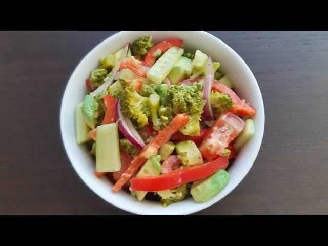 How to make broccoli and avocado salad