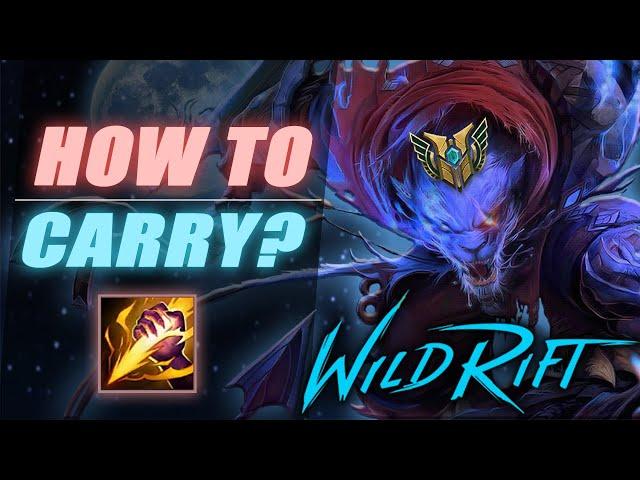 HOW TO CARRY A LOSING TEAM IN RANKED | RENGAR JUNGLE - WILD RIFT