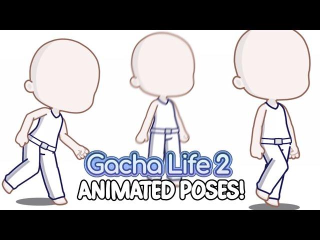 Gacha Life 2 animated poses + code!  (Code also in description)