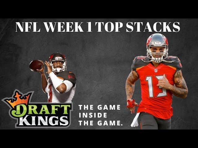 DRAFTKINGS NFL DFS WEEK 1 GPP STACKS