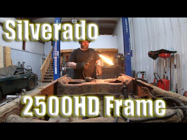 Chevy Silverado 2500HD Frame Repair!