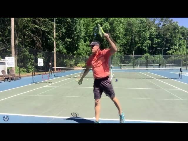 Tennis Tips: The Toe Spring Serve