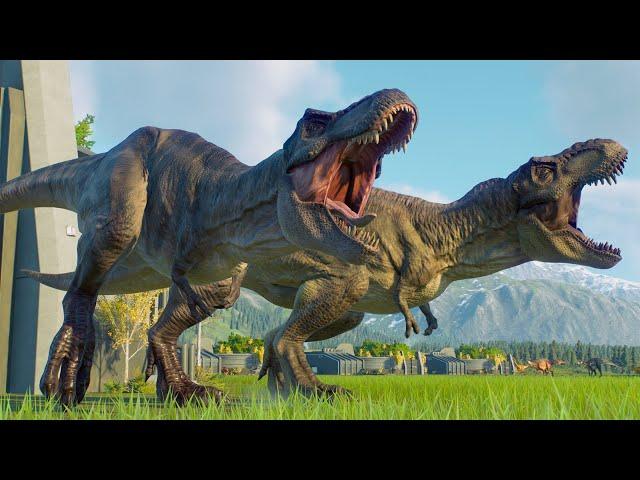 RELEASE ALL 96 TERRESTRIAL DINOSAURS SPECIES IN BIOSYN SANCTUARY - Jurassic World Evolution 2