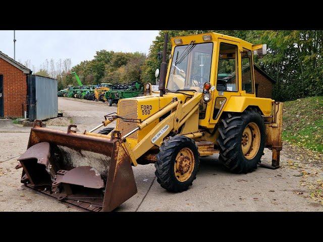 1982 Ford 550 4WD Digger loader 23545