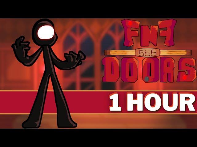 ENCOUNTER - FNF 1 HOUR Perfect Loop (VS DOORS l Rush, Seek, Halt, Timothy Roblox DOORS 1 to 100)