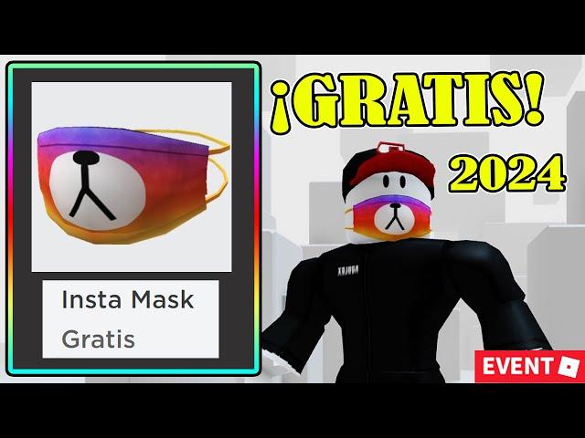  Ha Vuelto! CONSIGUE MASCARA OSO INSTAGRAM GRATIS en 2024! ROBLOX - (Solo 48 Horas)