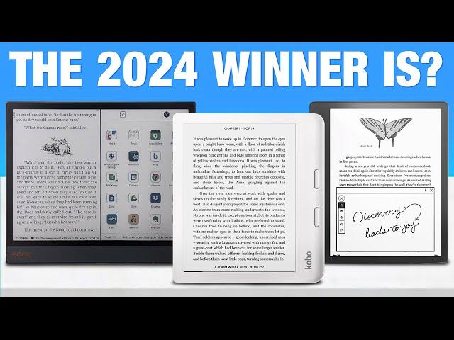 Best Ebook Readers 2024 - Top 6 Of The Very Best!