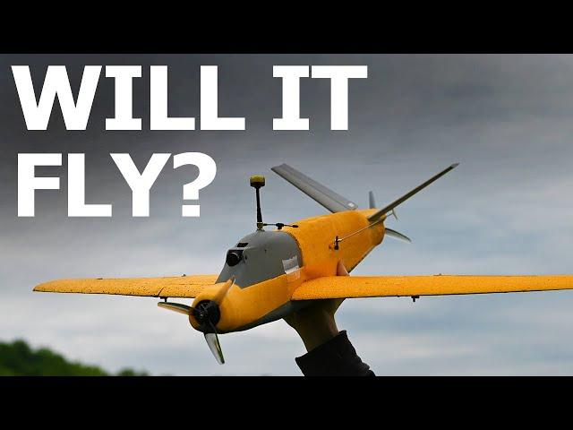 Building a WEIRD RC Plane... Will it Fly?