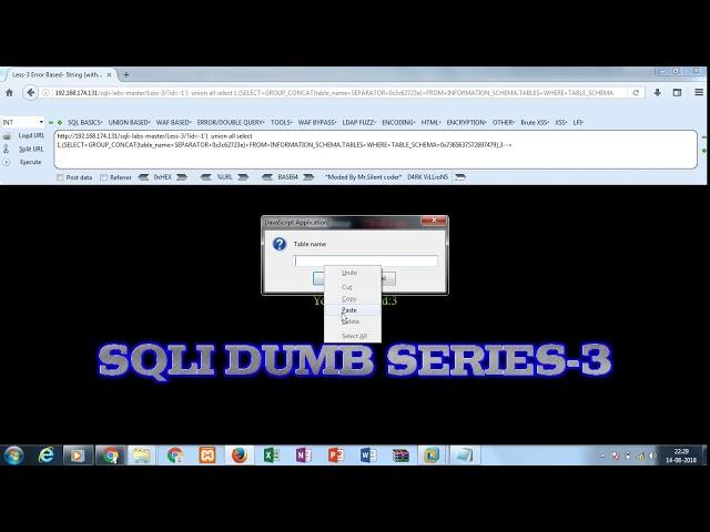 Sqli Labs Master Lesson 3 Get Error Based Solution