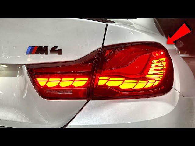 Installing OLED GTS Tail Lights On My BMW M4 F82! [DIY F80 F30 F32 F87]