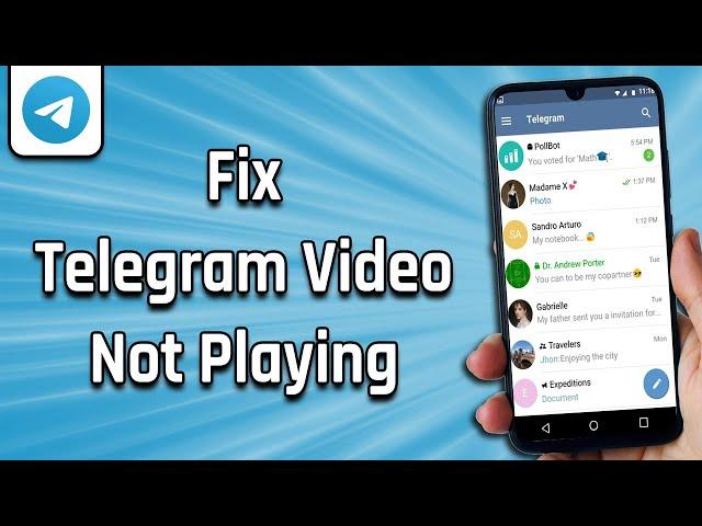 How To Fix Telegram Video Not Playing (easy)