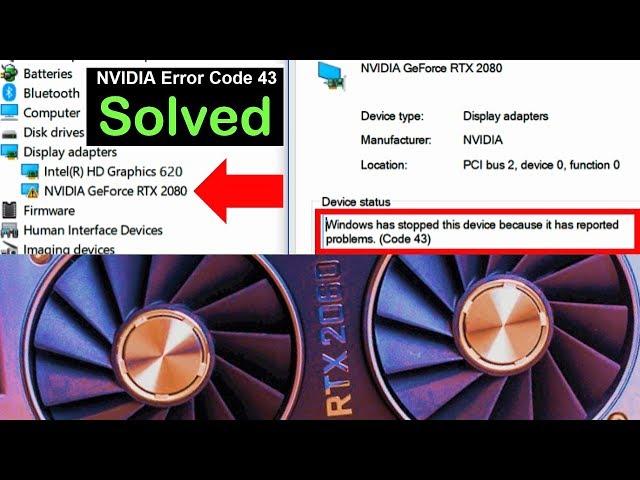 Fix: Windows encountered a problem during Graphics Driver installation | NVIDIA Error Code 43