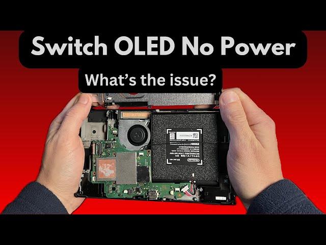 Nintendo Switch OLED No Power Repair