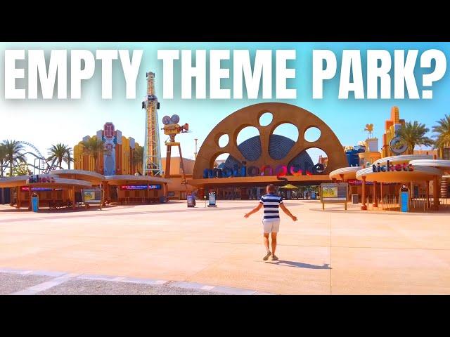 I Visit A Empty Theme Park In Dubai! - Where Is Everyone?