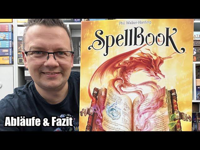 Spellbook (Space Cowboys / asmodee) - Magier und Zauberbücher ... dazu ein einfacher Mechanismus