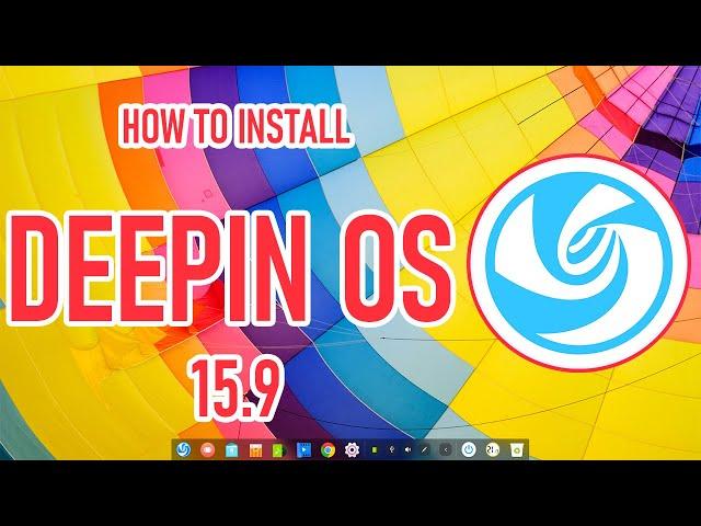 How to install Deepin OS 15.9 on VMWare Workstation 16