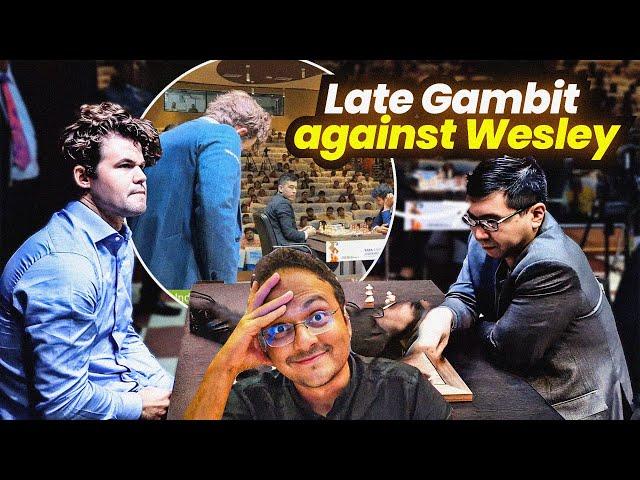 Magnus Carlsen comes late to the game, but Wesley So doesn't start the clock!