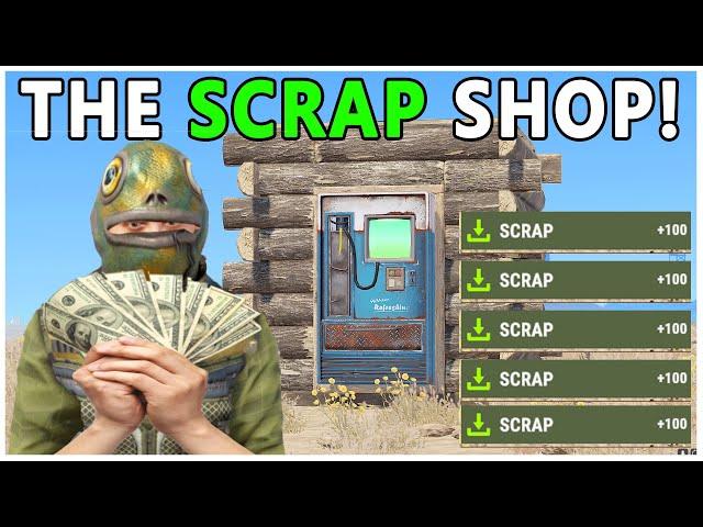 I Made RUSTS Most Successful Resource Shop For A Wipe