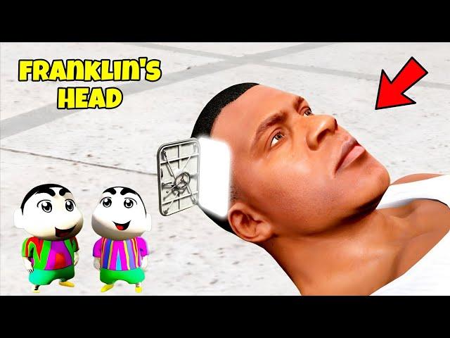 GTA 5 : SHINCHAN AND PINCHAN ENTERING INSIDE FRANKLIN'S HEAD 