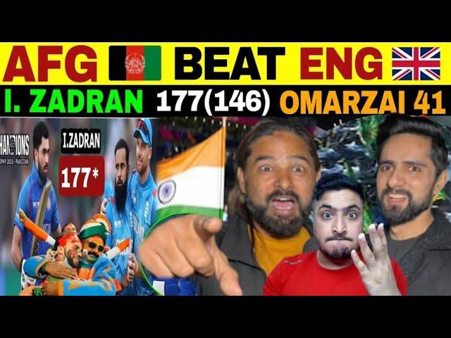 AFGHANISTAN BEAT ENGLAND, IBRAHIM ZADRAN 177*, CHAMPIONS TROPHY 2025, PAKISTANI PUBLIC REACTION