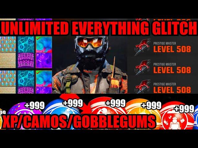 *DO THIS ASAP* UNLIMITED EVERYTHING GLITCH! XP/CAMOS/GOBBLEGUMS! BO6 GLITCHES! BO6 ZOMBIES GLITCH!