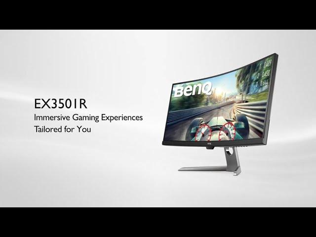 BenQ EX3501R HDR Ultrawide Curved Monitor 35 Inch Product Video