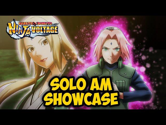 NXB NV: Sakura Haruno (Great Ninja War) Solo Attack Mission Showcase (Boosted)