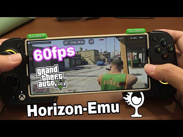 GTA 5 - 60fps | PC Emulator on Andorid | Red Magic 8 Pro | No Diablo Mode | No Root