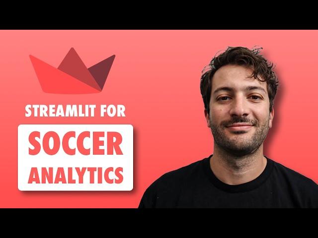 Build a Soccer Analytics Web App with Streamlit