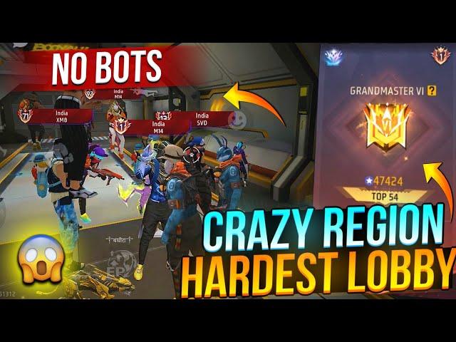 Grandmaster Full Hard Lobby Gameplay | 47000+ Rank Point In Only Solo | Season 34