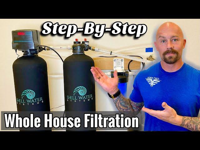 How To Install Whole House Filtration System From Shell Water Systems | BEST Water Softener System