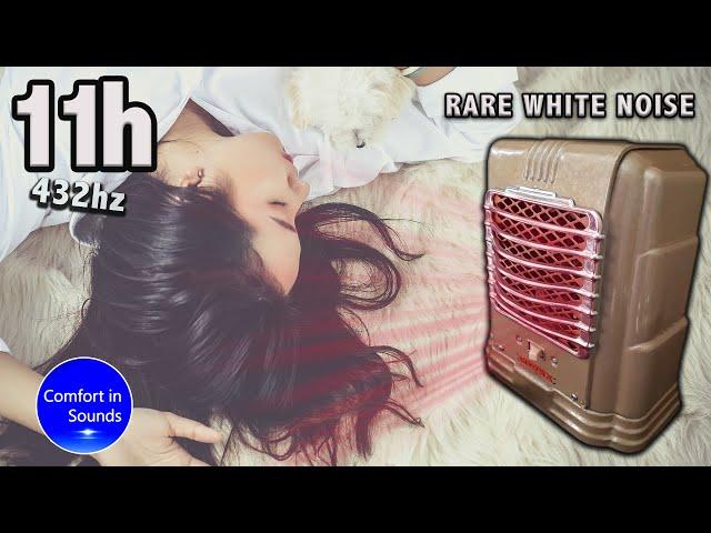 Rare Heater Noise to Sleep Deeply - Rare Vintage Sound - Rare Model - Black Screen - 432hz