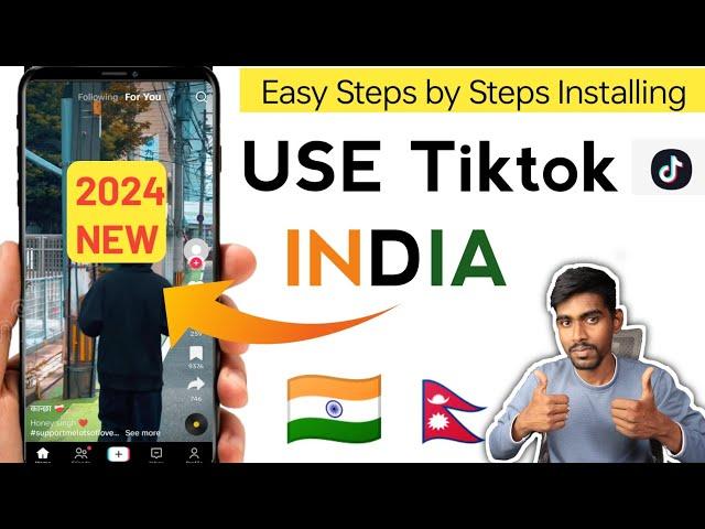 How to use Tiktok in India 2024│How to install Tiktok in India after ban with Vpn 2024