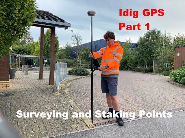 Surveying and Staking points with Idig GPS Spotman