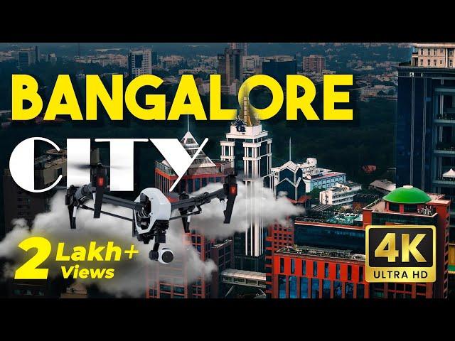 Bangalore City in 2024 - 4K CINEMATIC DRONE TOUR