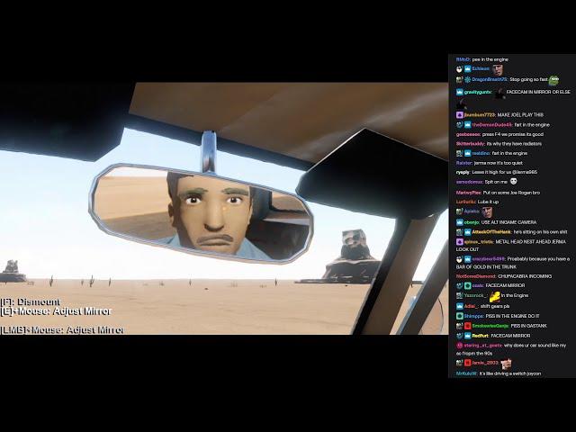 Jerma Streams [with Chat] - The Long Drive