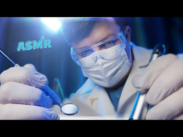 ASMR - Dentist, dental examination and cleaning - role-playing game ASMR RP (RUS)