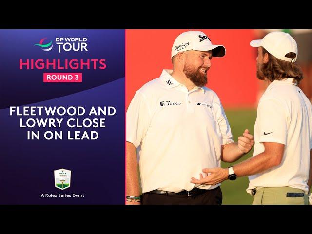 Round 3 Highlights | Golf Course Gights Back | 2024 Abu Dhabi HSBC Championship