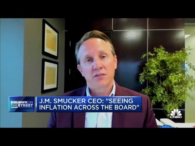 J.M. Smucker CEO: Company passed some price increases onto consumers