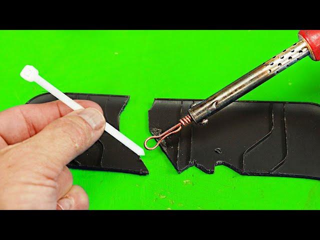 3 Ingenious Ways To Fix Broken Plastics With Plastic Welding Method!