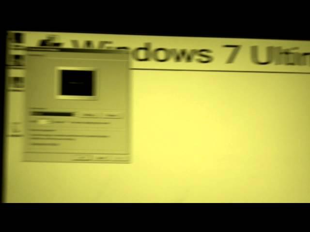 Windows 7 3D Text Screensaver Easter Egg