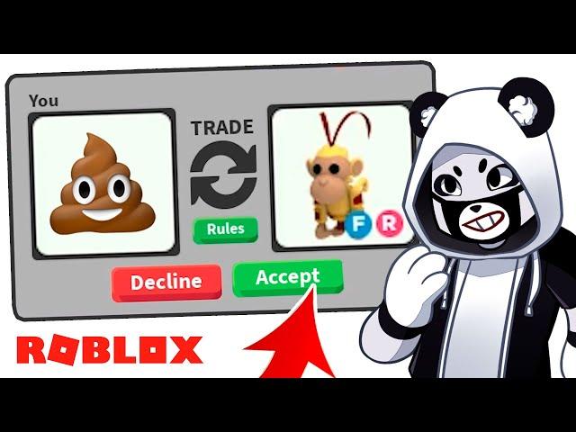 Как получить КОРОЛЯ ОБЕЗЬЯН в Роблокс Адопт Ми? ТОП Трейды в Roblox Adopt Me